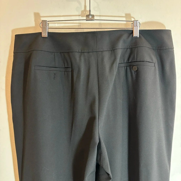 TALBOTS SZ 18 Straight Leg Unlined Classic Capsule Wardrobe Trousers Pants NEW - Picture 5 of 9